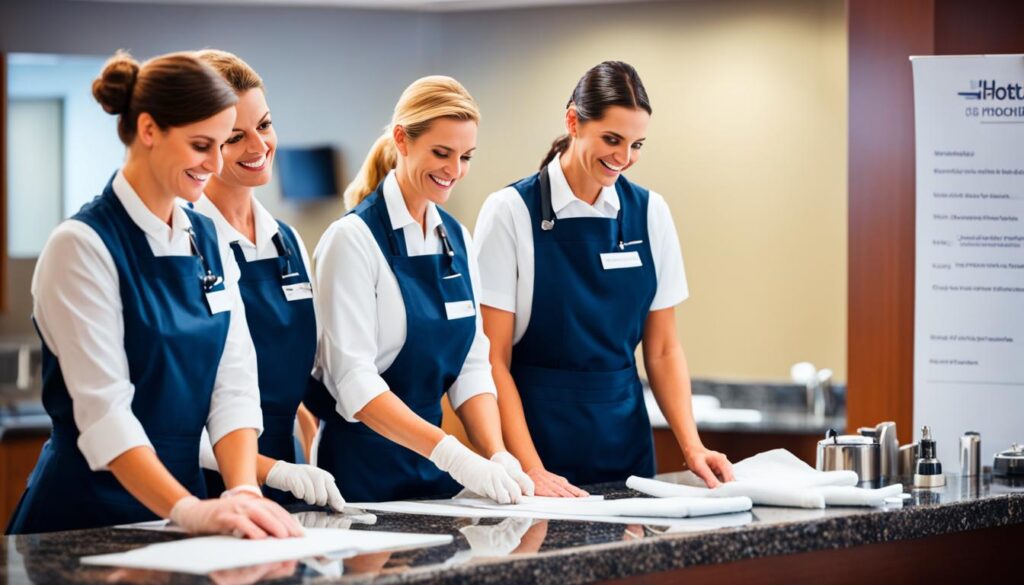 work in hotels